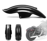 Motorcycle Abs Plastic Outstanding Superior Longlife Rear Mudguard Fender Bobber Chopper Harley
